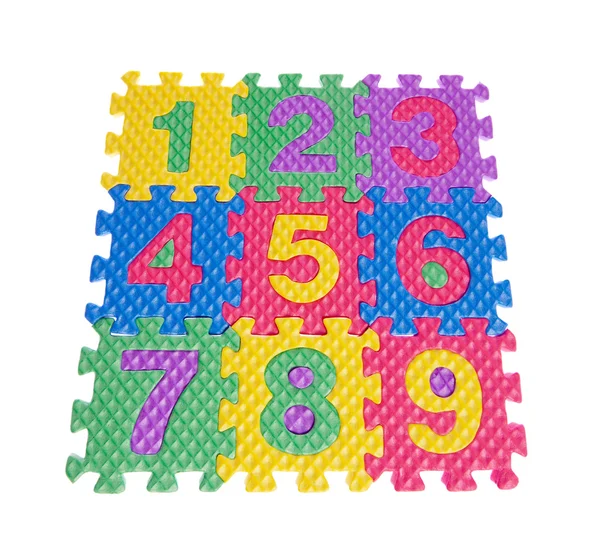 Color numbers — Stock Photo, Image