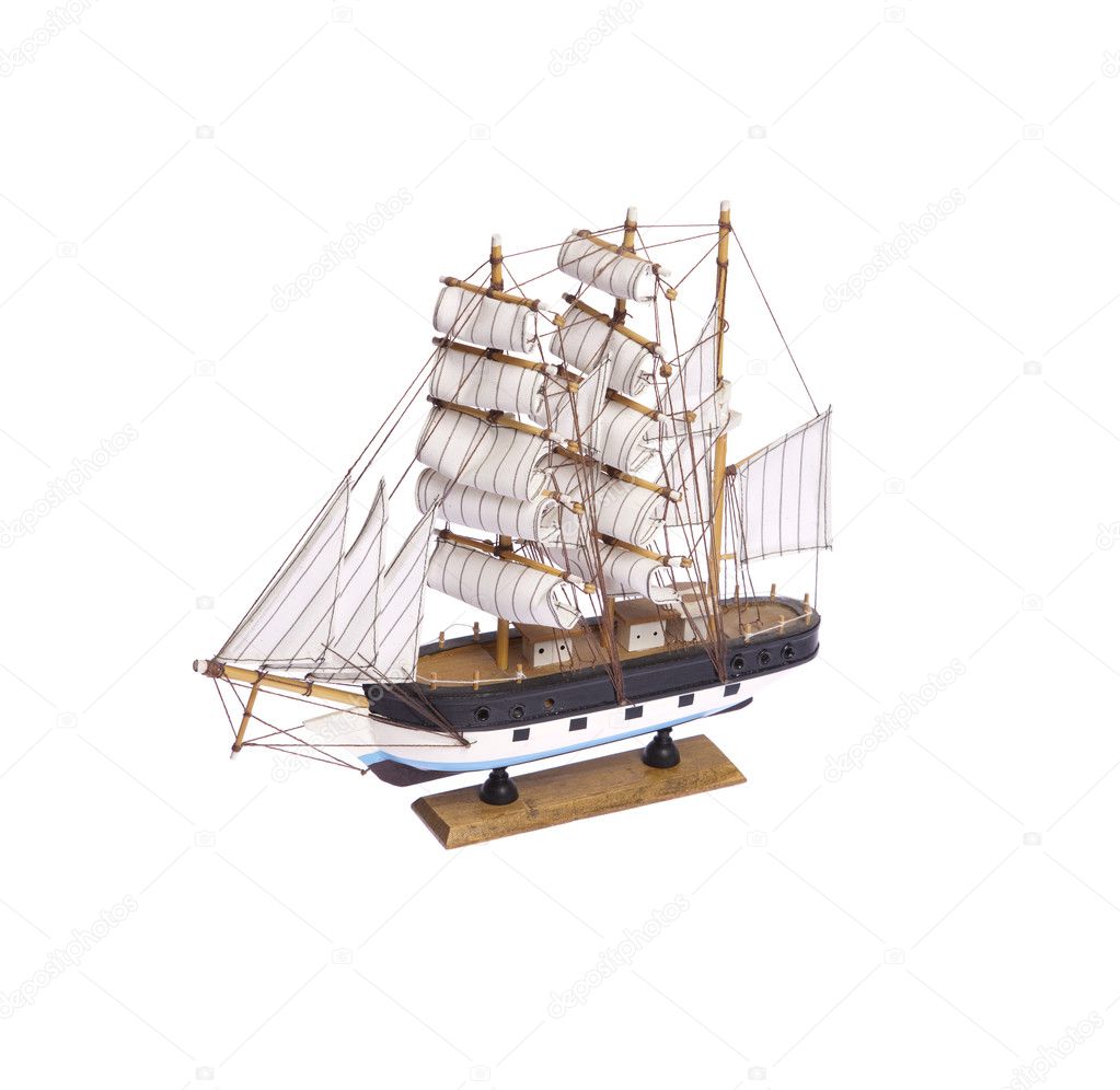 Ship figurine