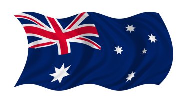 Flag of Australia clipart