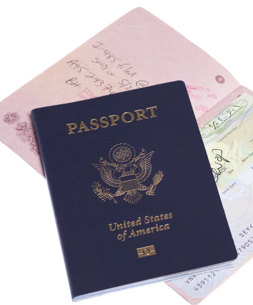 Two passports — Stock Photo, Image