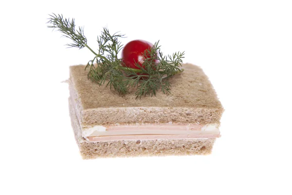 Sandwich met tomaat — Stockfoto
