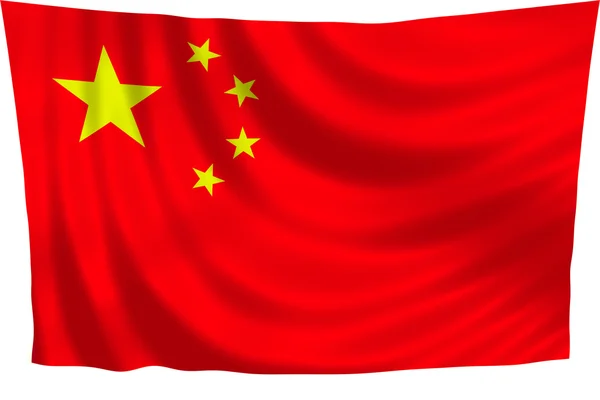 stock image Flag of China