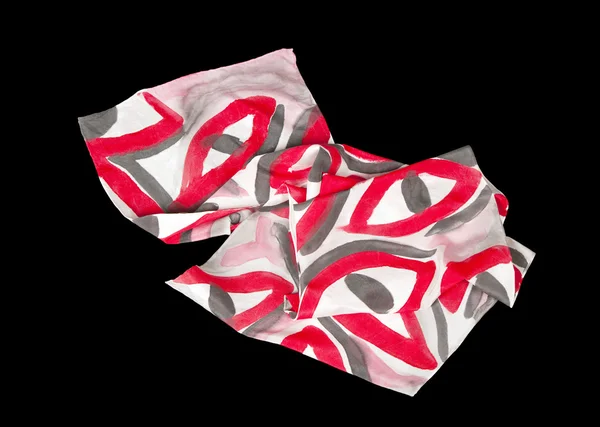Sciarpa di seta colorata — Foto Stock