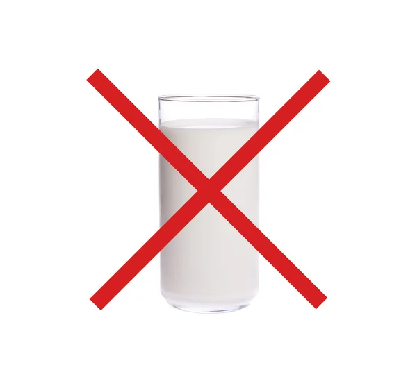Glas mælk - Stock-foto