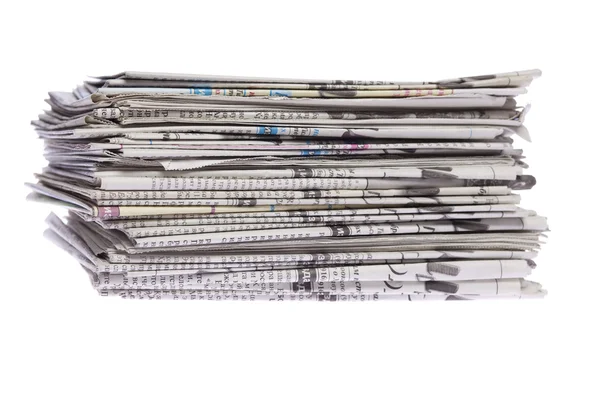 stock image Stack of newspapers