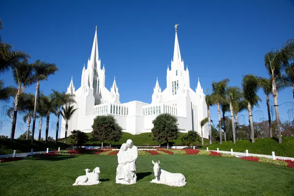 Mormoni chrám — Stock fotografie