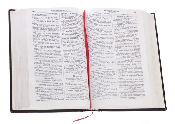 Biblia rusa Imágenes de stock libres de derechos