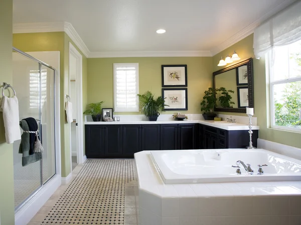 Modern fürdőszoba belső Stock Kép