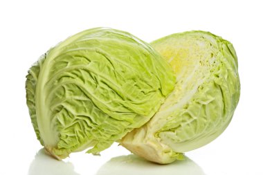 Green cabbage clipart