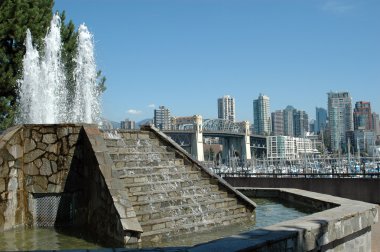 Fountain Vancouver clipart