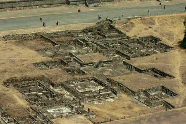 Amerikában Mexikóban Teotihuacan piramides — Stock Fotó