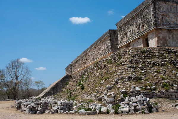 Uxmal templen i mexico — Stockfoto