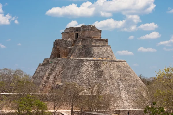 Уксмальные храмы Мексики — стоковое фото