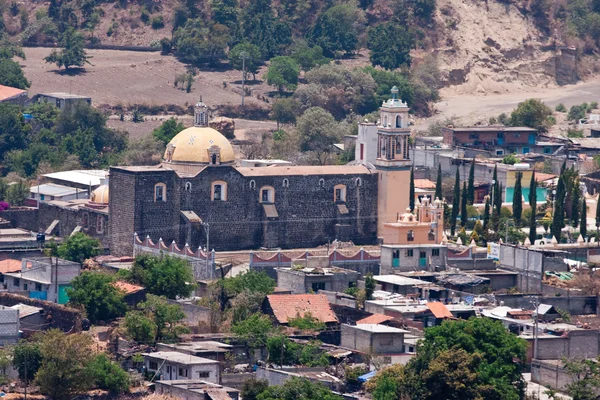Mexico kleine stad begraafplaats — Stockfoto