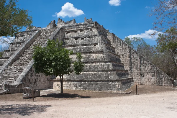 Chichen itza pyramida — Stock fotografie