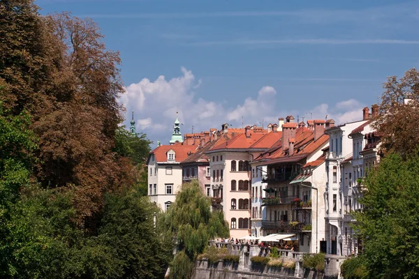 Ljubljana óvárosa — Stock Fotó
