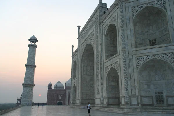 Taj Mahal-Unesco-Informationen — Stockfoto
