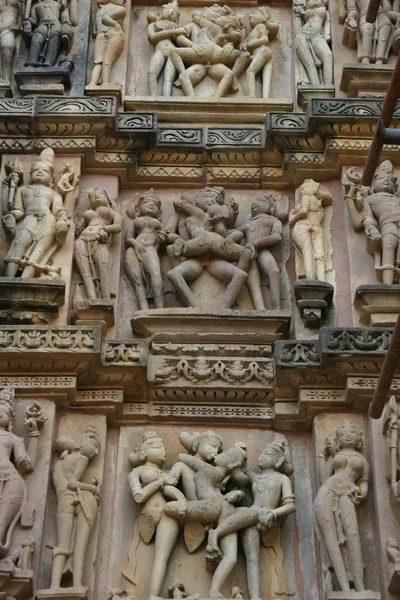Khajuraho chrámy — Stock fotografie