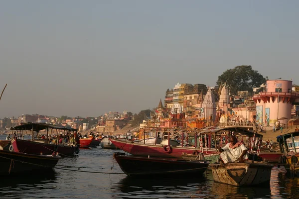 Řeka Ganga Varanasi — Stock fotografie