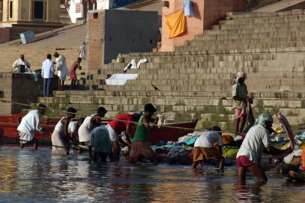 Varanasi ganges floden — Stockfoto