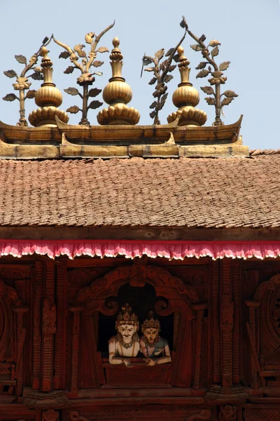 Nepál Káthmándú chrám — Stock fotografie