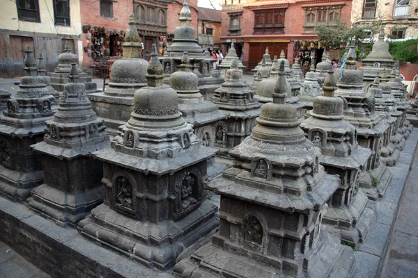 尼泊尔加德满都舍利塔古迹 — 图库照片