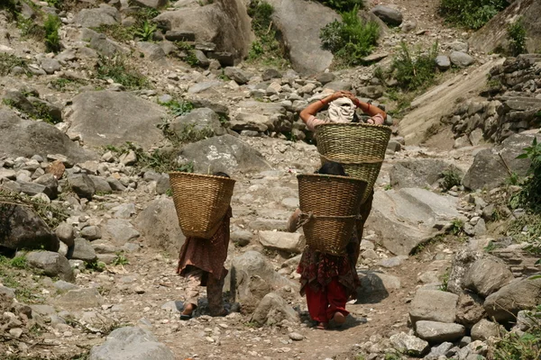 Nepal-Träger — Stockfoto