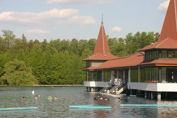 Heviz Spa Lake — Stockfoto