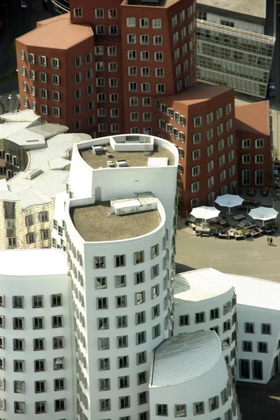 뒤셀도르프 현대 건축 — 스톡 사진