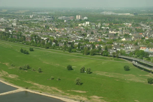 Panorama Dusseldorfu — Stock fotografie
