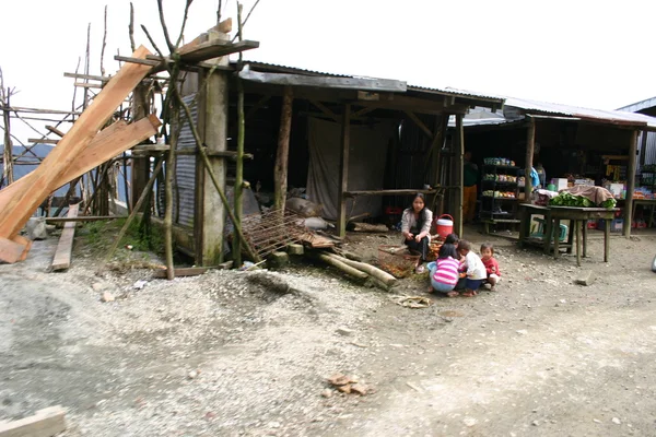Povertà filippine — Foto Stock