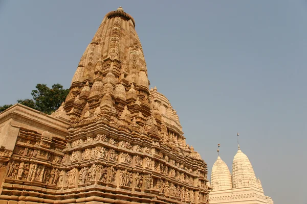 Храм Кахджурахо — стоковое фото