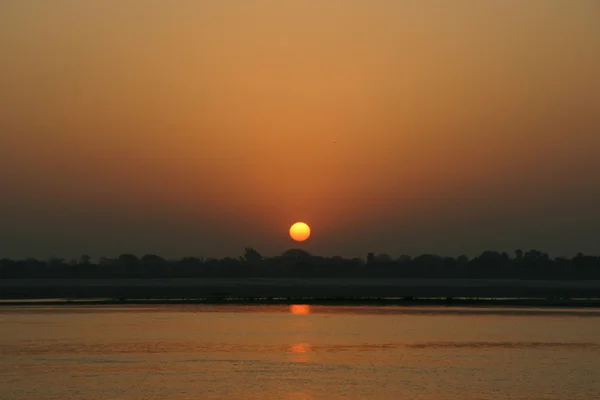 Rio Varanasi — Fotografia de Stock