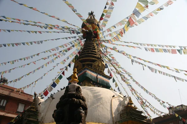 Катманду-ступа — стоковое фото