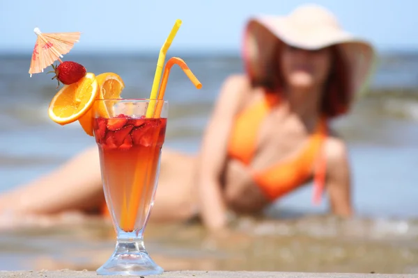Cocktail laranja — Fotografia de Stock