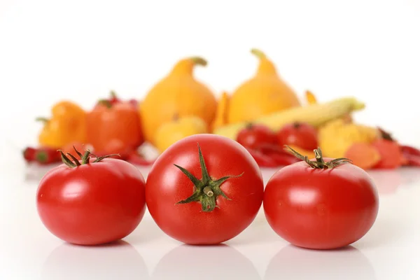 Close-up tomatoes — Stock Photo, Image
