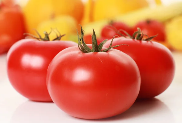 Drie tomaten — Stockfoto