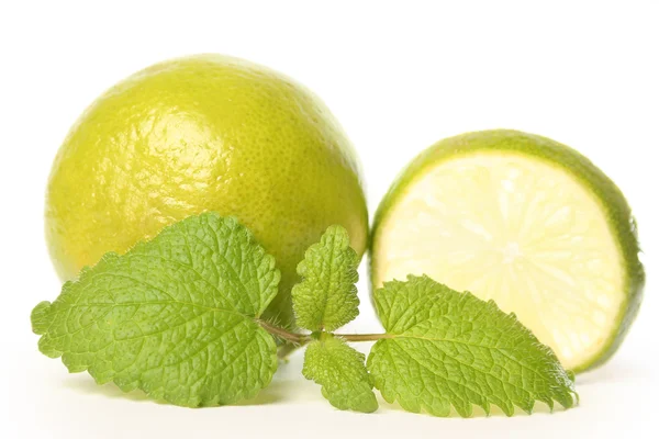 Lime and mint — Stock Photo, Image