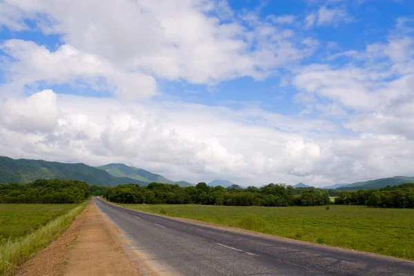 stock image Road in mountains