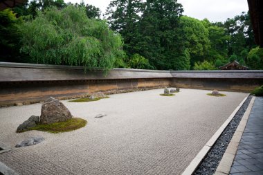 Kyoto. Rock Garden clipart