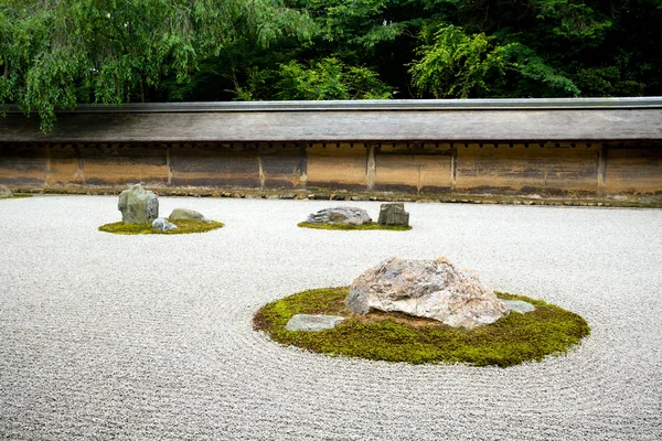 Quioto. Rock Garden — Fotografia de Stock