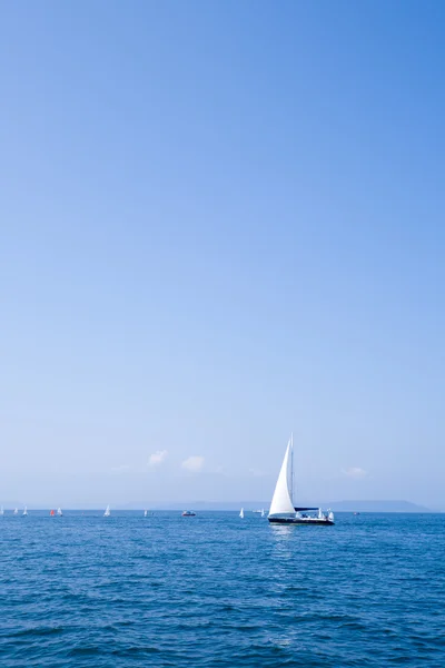 Yachts regatta — Stockfoto
