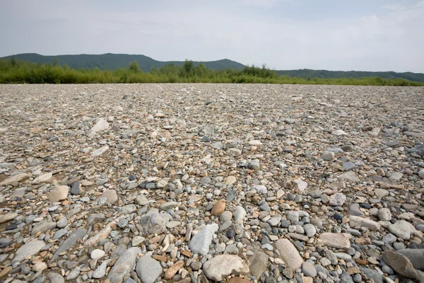 Pebbles landscape — Stock Photo, Image