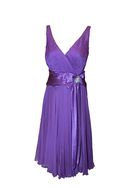 Όμορφο φόρεμα μοβ — Φωτογραφία Αρχείου