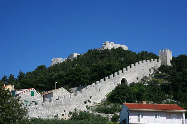 stock image The fortress in Hvar