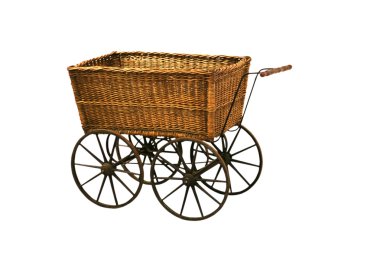 Vintage wagon clipart