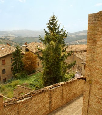 Landscape around of Urbino clipart