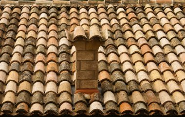 Tile roof clipart