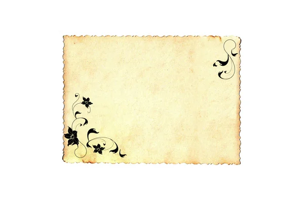 Decorative old paper — Stock Photo, Image