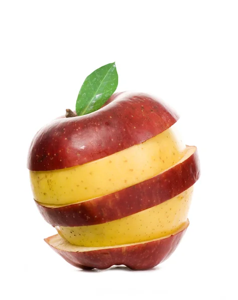 Plátky jablek — Stock fotografie